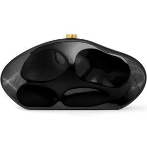 Irregular Acrylic Clutch with Chain